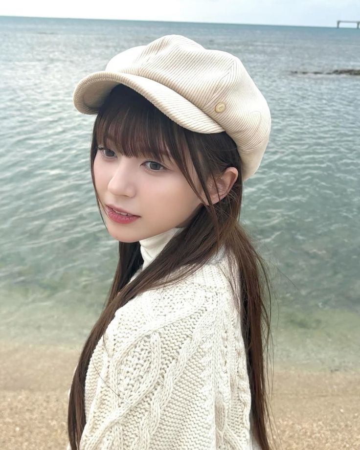 Serephina, lead vocalist of Yuvella, by the sea